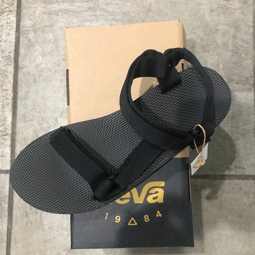 Teva Black Platform Sandals